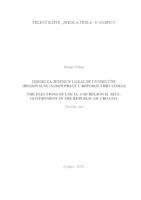 Izbori za jedinice lokalne i područne (regionalne) samouprave u Republici Hrvatskoj